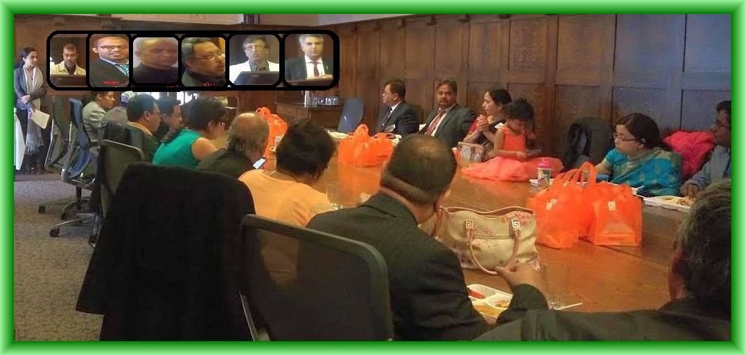 Speakers in the meeting